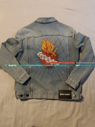 Palm angels jeansjacke - angels, denim