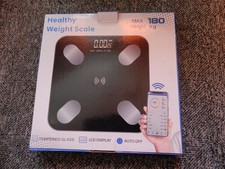 Personenwaage Körperwaage digital Display Bluetooth mit APP  180Kg