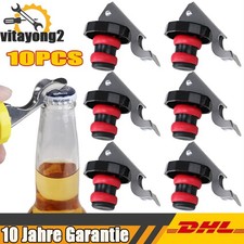 10X Flaschenverschlüsse Bierflasche Weinverschluss Flaschenverschluß Universal