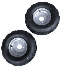Kompletträder Felge Reifen 7 Zoll 16x8-7 Rechts & Links silber Quad Kinderquad