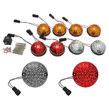 10X Set Blinker Leuchte Rot