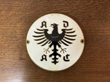 ADAC Plakette Metall Messing