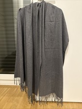 Zara Schal Unisex Herren Grau