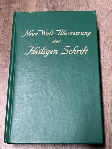 Neue welt übersetzung - neue-welt-Übersetzung, der