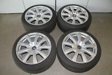  4 x BORBET ALUFELGEN FORD 5x108 + 215/45ZR17 SOMMERREIFEN NR.288