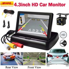 Rückfahrkamera Einparkhilfe Auto KFZ PKW Kamera mit 4.3LCD Monitor Nachtsicht