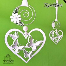 Fensterdeko Herz mit