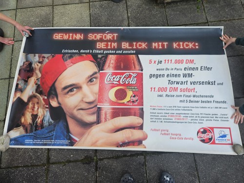 Coca cola lkw plane werbung - coca-cola, lkw-plane
