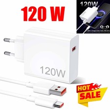 120W Hyper Charger Schnellladegerät mit 6A USB-C Kabel für Xiaomi 13 Pro Redmi