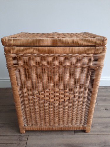 Wäschekorb rattan - wäschekorb, /