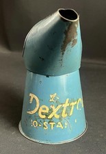 DEXTROL 10 STAR PINT MOTORÖL AUSGIESSER KANNE VINTAGE GARAGE WERBUNG DISPLAY DOSE