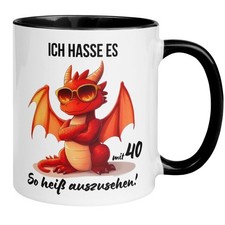 Tasse 40. Geburtstag Mann Frau