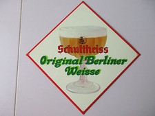 Blechschild Berliner Weisse
