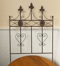 Rankgitter Rankhilfe Spalier Steckzaun Beetbegrenzung Ziergitter Antik Stil 71cm