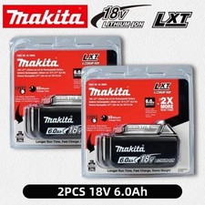 2 x Makita BL1860B-2 18V LXT