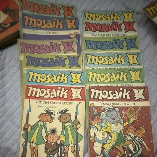 Mosaik comic hefte konvolut - mosaik,