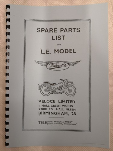 Velocette models 1959 - models, 1959-71