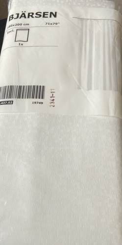 Ikea weisser duschvorhang - ikea,