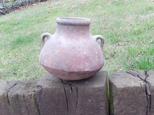 Tontopf Kochtopf Vorratsgefäß Doppelhenkel antik Afghanistan Nepal museal