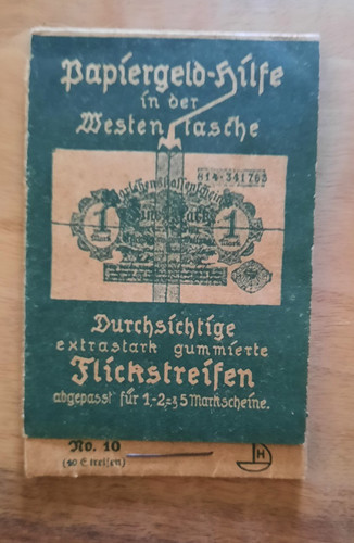 Sehr altes heft - sehr,