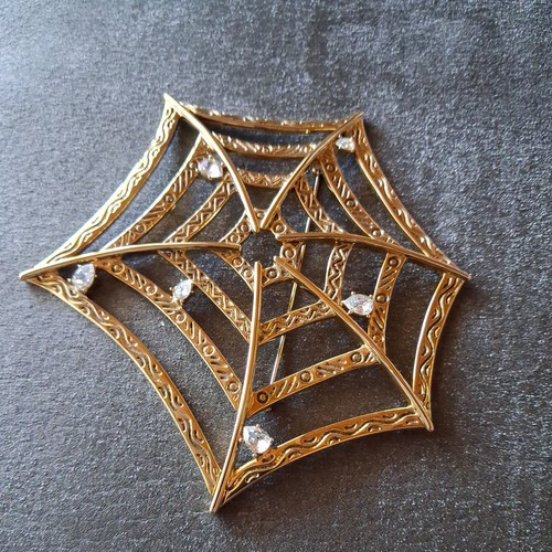 Vintage schmuck spinnen netz - schmuck,