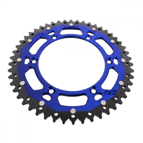 Kettenrad alu blau zähne - kettenrad,