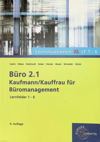 Büro lernsituationen xl - büro, 2.1,