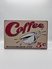 Blechschild Coffee 20x30cm