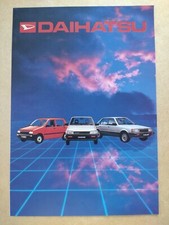 Daihatsu Cuore + Charade Charmant Prospekt 1985
