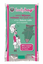 Taschen-WC Ladybag portable