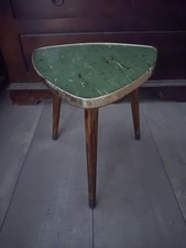 Original Nierentisch 60/70 er  Blumenständer Mid Century grün selten 