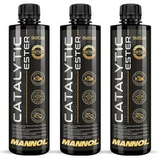 3x 450 ml 9202 MANNOL KATALYSATOR ESTER REINIGER LAMBDASONDEN BENZIN ADDITIV
