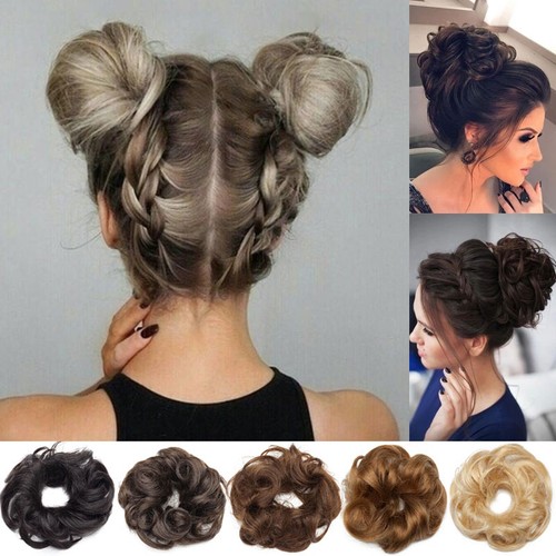 Remy echthaar messy bun - remy,