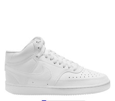 Nike White Court Vision Mid Hi