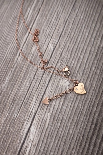 Guess kette roségold - kette, herz