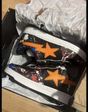 Bape Sta Paint Splattert