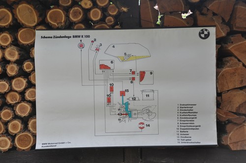 Bmw 100 schema zündanlage - bmw, k