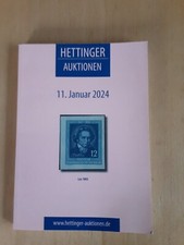 AUKTIONSKATALOGE: HETTINGER AUKTIONEN Nr. 63   Januar 2024 