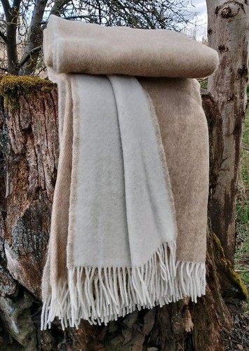 Merino lammwolldecke - merino,