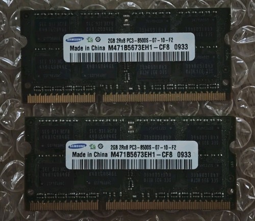 4gb samsung ddr3 ram - (2x, 2gb)