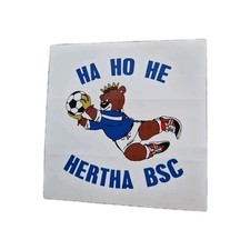 Hertha BSC Aufkleber - Berliner Bär Ha Ho He