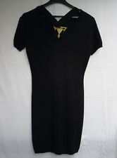 Kleid  Paty festkleid Versace schwarz Gr. S Kurzarm Edel