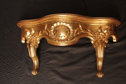 204 goldene wandkonsole - goldene,