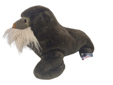 Vintage IGEL Plüschtier Antje 1997 Robbe ca.45cm m. Ettikett NDR Stofftier