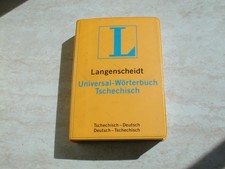 kleines Wörterbuch tschechisch-deutsch,10,5x7,5cm,Langenscheidt