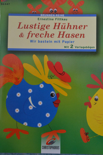 Bastelbuch papier hühner - bastelbuch,