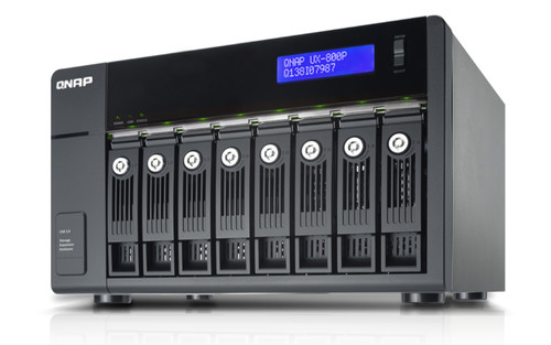 Qnap 800p bay - ux-800p, 8-bay