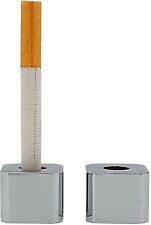 raupir Set 2x Gluttöter für Aschenbecher silber eckig Glutlöscher Glutkiller