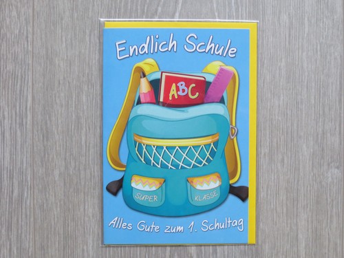 Karte endlich schule - -, 1