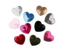 Aufbügler Patch Herz mit